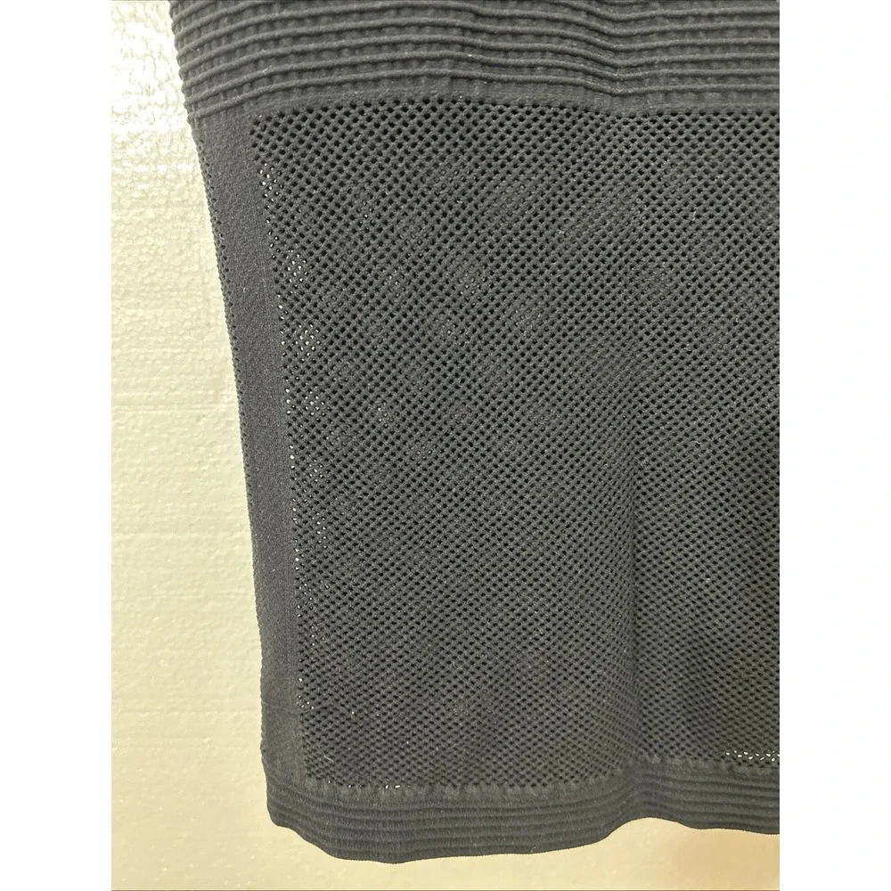 BCBGeneration Black‎ Crochet Midi Skirt Size XS SKU 60038